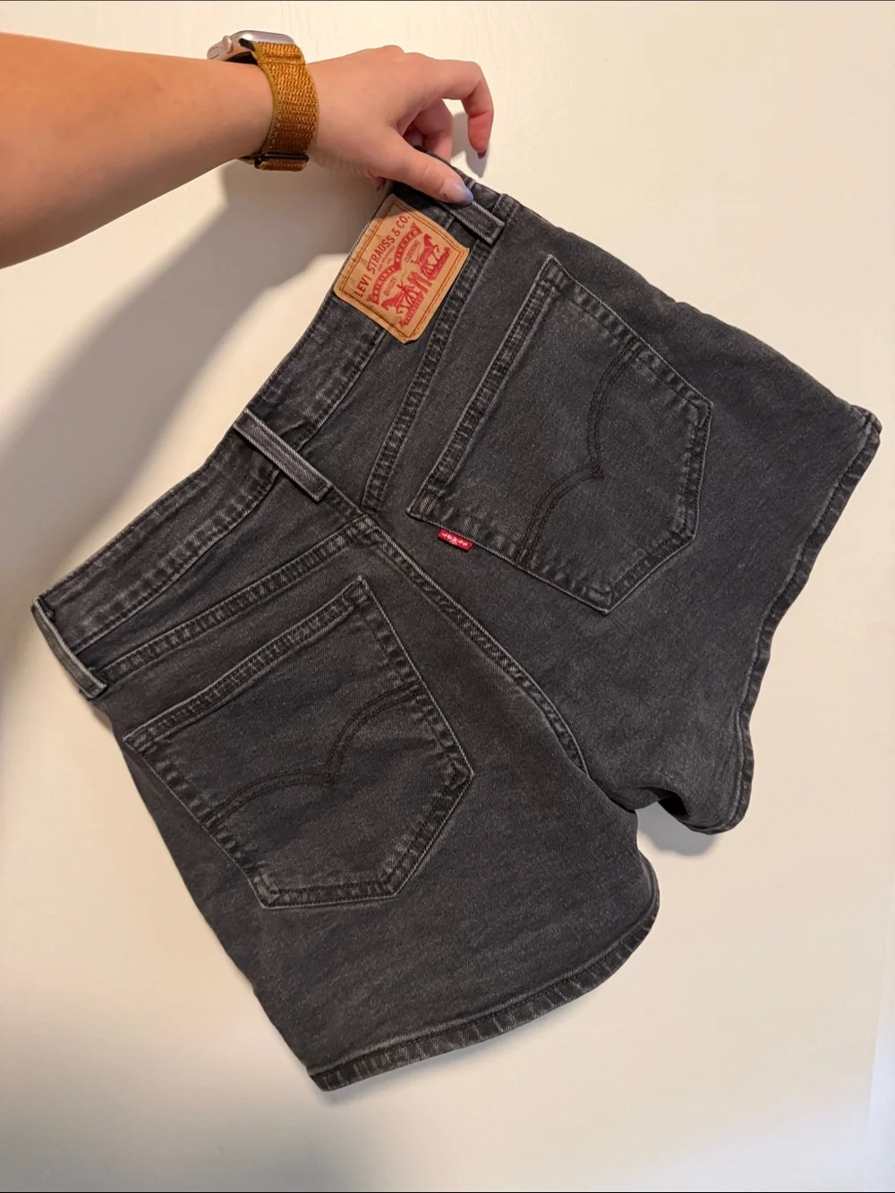 Levi's Black Women's Denim Shorts